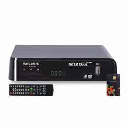 Récepteur TV Satellite HD - SEDEA - Mini - PVR Ready - Timeshift - Compatible TNTSAT V6