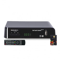 Récepteur TV Satellite HD - SEDEA - Mini - PVR Ready - Timeshift - Compatible TNTSAT V6