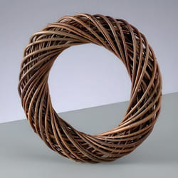 Couronne en osier - EFCO - 25 cm - Marron - Intérieur - 3 tailles disponibles