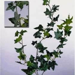 Plante artificielle - EFCO - Lierre suspendu - 64 feuilles - Décoration intérieure - Vert