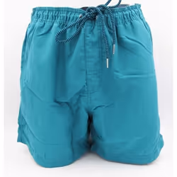 Short de bain uni Virgile bleu sarcelle homme - S