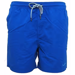 Short de bain uni Virgile bleu roi homme - S