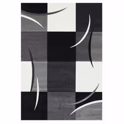 Un Amour De Tapis est une PME française, son entrepôt est en Essonne. tapis salon 120x170 tissé gris rectangle motif damier L ...