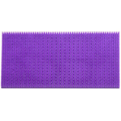 Paillasson 40x60 tissé motif uni SEPO violet