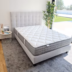Matelas mousse HR + mémoire 140x190 cm - ZEN