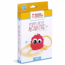 Coffret pour enfants Laine et Tricotin - Poppy le petit monstre