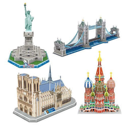 4 maquettes à monter - Monuments célèbres