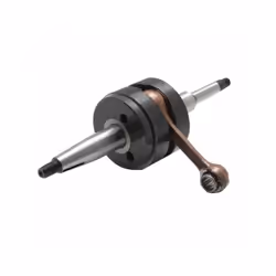 Embiellage-vilebrequin scoot adaptable peugeot 50 ludix one-trend-snake-classic kisbee-django 2t (clavette demi lune) -p2r-
