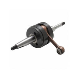 Embiellage-vilebrequin scoot adaptable peugeot 50 ludix one-trend-snake-classic kisbee-django 2t (clavette demi lune) -p2r-
