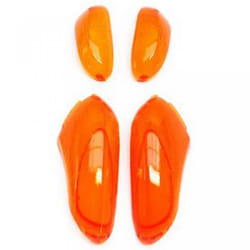 Lot de 4 cabochons clignotants avant > arrière Replay Gilera 50 Stalker 1997>2000