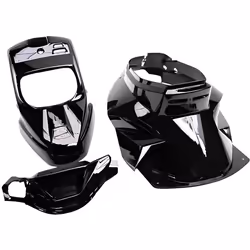 Kit carénage noir brillant Replay pour scooter Yamaha 50 BWS 1999 à  2003