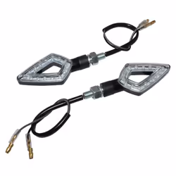Paire clignotants LED ABS Replay Universel Arrow