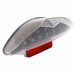 PHARES FEU AR SCOOT REPLAY LEXUS NOIR A LEDS POUR MBK 50 NITRO-YAMAHA 50 AEROX (15 LEDS ROUGES) **