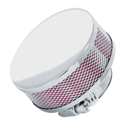 Filtre à  air cornet cylindrique chromé Replay pour moto scooter diamètre 28 et 35mm