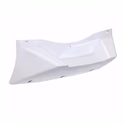Sabot bas de caisse scoot replay design edition adaptable mbk 50 booster 2004+-yamaha 50 bws 2004+ blanc brillant