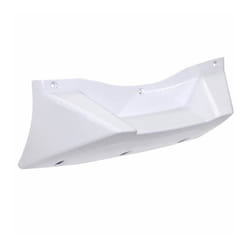 Sabot bas de caisse scoot replay design edition adaptable mbk 50 booster 2004+-yamaha 50 bws 2004+ blanc brillant