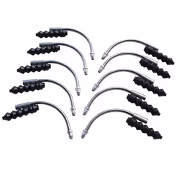 Lot de 10 coudes V-brake avec soufflet Newton 90°