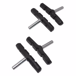 Porte patin frein vtt a tige symetric newton 70mm noir (2 paires)