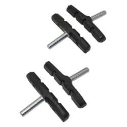 Porte patin frein vtt a tige symetric newton 70mm noir (2 paires)