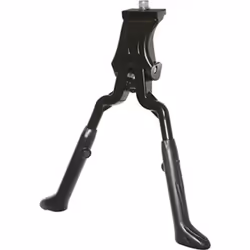 Béquille centrale vélo double réglable alu sans contre-plaqué Newton 24/28"