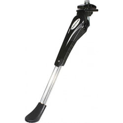 Béquille latérale vélo avec plaque réglable alu Newton 26-28 "