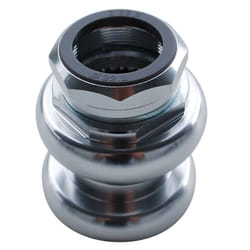 Jeu de direction fileté pivot fourche 22,2 intérieur-25,4 extérieur alu argent cage à billes Newton 1"