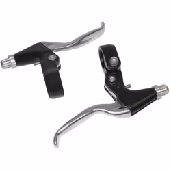 Paire de leviers de frein VTT-VTC 3 doigts alu Newton V-Brake
