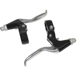 Paire de leviers de frein VTT-VTC 3 doigts alu Newton V-Brake