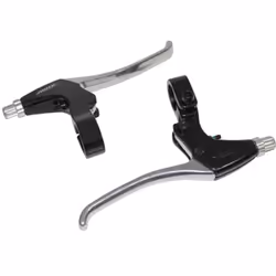 LEVIER DE FREIN VTT-VTC 4 DOIGTS NEWTON ALU POUR V-BRAKE (PAIRE)