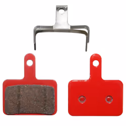 Paire de plaquettes de frein vélo VTT métal Newton Shimano Deore M515-M525-M495-M475-M465-M486 (Sintered) Tektro Auriga-Rst M ...