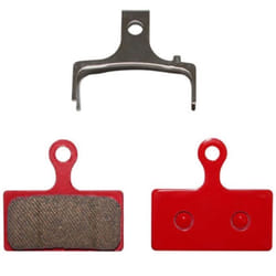 Paire de plaquettes de frein vélo VTT métal Newton Shimano Xt M8000-M785 - Xtr M9000-M985 Slx M7000-M666-M675 (Sintered)