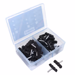 Coffret De 25 paires de porte patins de freins VTT à tige Symetric Newton 55 Mm