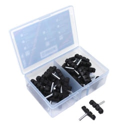 Coffret De 25 paires de porte patins de freins VTT à tige Symetric Newton 55 Mm