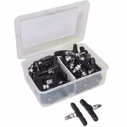 Lot de 25 paires supports patin de frein à vis Newton