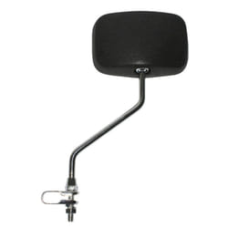 Rétroviseur Vélo Newton Rectangle Noir Fixation Collier Tige 190mm Réglable 22.2mm