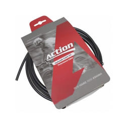 Durite de frein vtt hydraulique action noir 2.5m (kit avec 4 banjos complets) universel pour shimano et autres