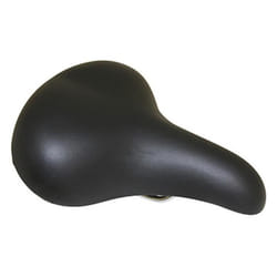 Selle city à ressorts argent Newton Classic