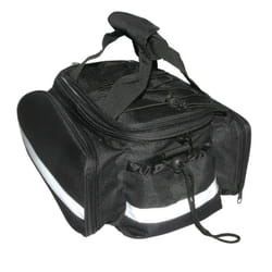 Sacoche arrière vélo a pont fixation porte bagage avec sacoches de chaque cote waterproof par scratchs Newton N1 30 x 17 x 13 cm