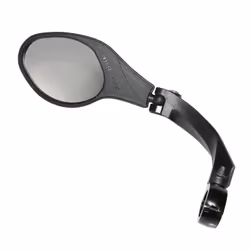 Rétroviseur vélo gauche oval pliable fixation sur cintre Newton