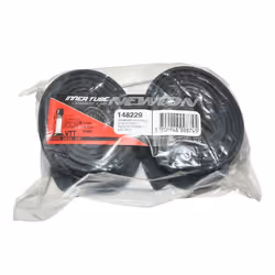 Chambre à air vélo - Newton - 27.5 x 2.10-2.40 - Valve standard - Lot de 2 - Caoutchouc noir