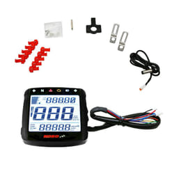 Compteur digital multifonctions 12V Koso XR-01S pour moto scooter 50