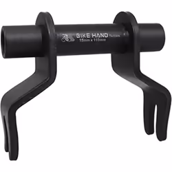 Adaptateur pied de montage porte-vélo roue avant pour passer blocage rapide en axe Newton Store