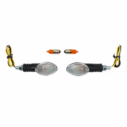 Paire clignotants ovale à ampoule Replay Universel BA9S