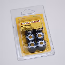 GALET MAXISCOOTER MALOSSI 20x17 70g (x6) POUR PEUGEOT 125 SATELIS + POUR VARIATEUR MULTIVAR YAMAHA 125 XMAX-MBK 125 SKYCRUI ...