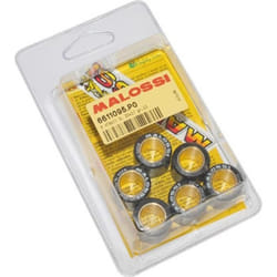GALET MAXISCOOTER MALOSSI 20x17  85g (x6)  POUR PEUGEOT 125 SATELIS + POUR VARIATEUR MULTIVAR YAMAHA 125 XMAX-MBK 125 SKYCRUISER