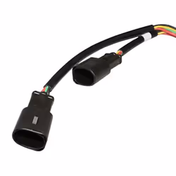 Câble kit adaptation dual batterie avec kit obturation de prise de charge et cache broche Bosch BCH231