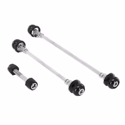 Kit de 3 blocages rapide de roue VTT avant + arrière avec serrage selle et clé allen Newton