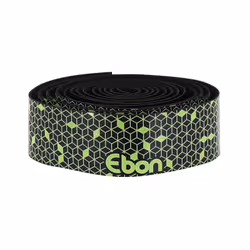 Ruban de cintre guidon degrade blanc avec bouchons Newton Ebon