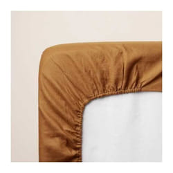 Drap-housse P'Tit Dodo 60 X 120 Cm Jersey Coton Caramel