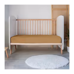 Drap-housse P'Tit Dodo 60 X 120 Cm Jersey Coton Caramel - Vue supplémentaire 2